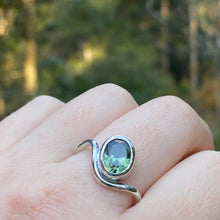 Load image into Gallery viewer, Wavy Tourmaline Ring (V)