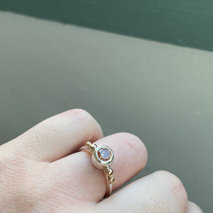 Peach Morganite Ring (N / 6.5)