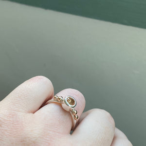 Peach Morganite Ring (N / 6.5)