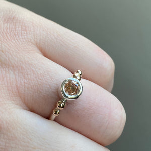 Peach Morganite Ring (N / 6.5)