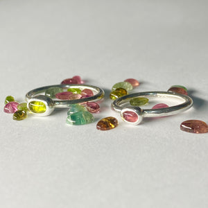 Pink Tourmaline Ring (L / 5.5)