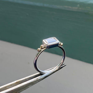 White Topaz Ring (Q / 8)