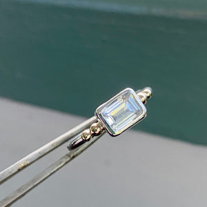 White Topaz Ring (Q / 8)