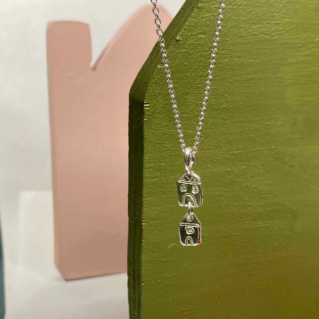 'Home Will Travel With Us' Necklace