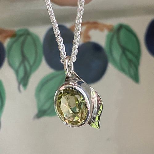 Lemon Topaz Pendant