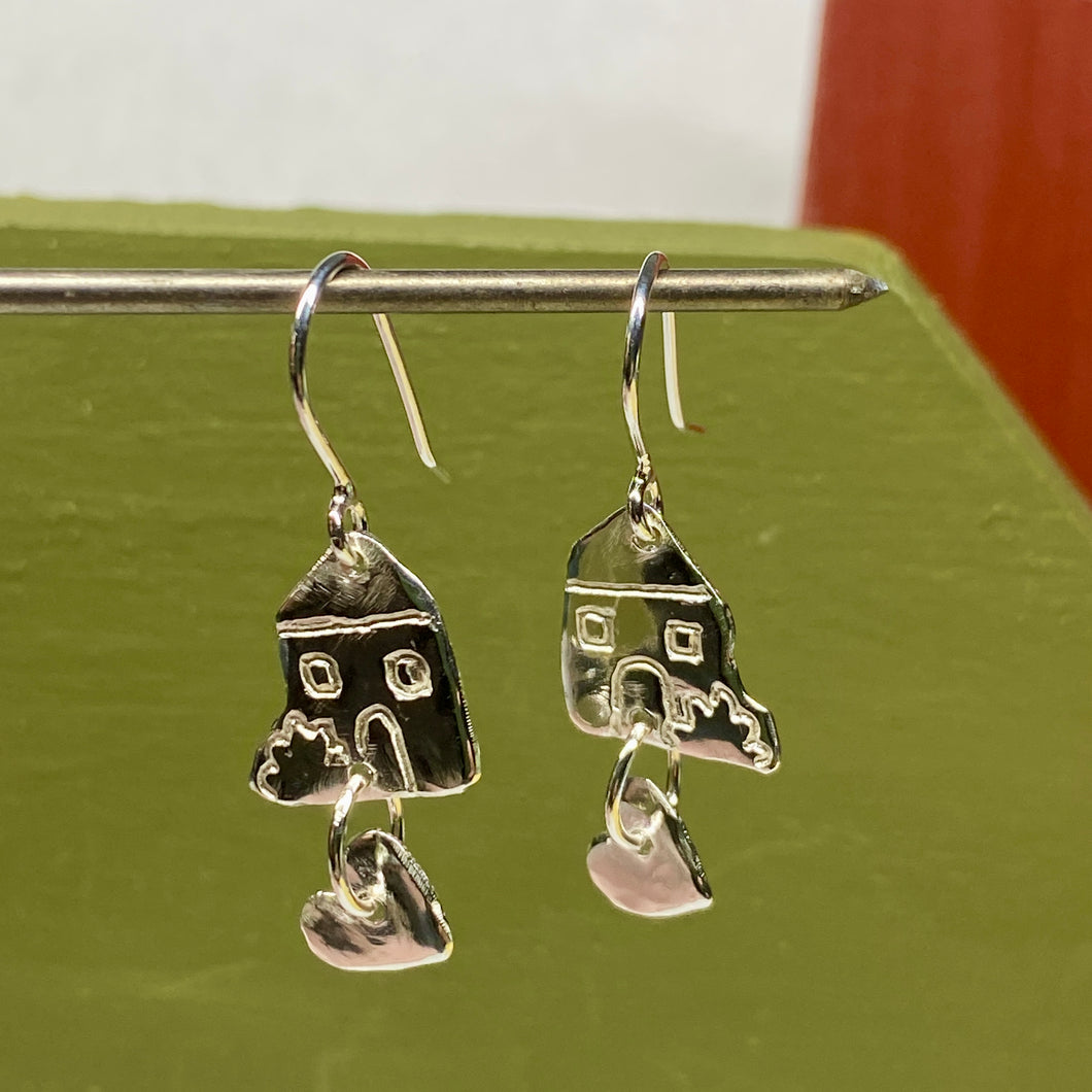 Hearty Home Earrings