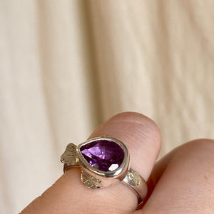 Alexandrite Fish Ring (N / 6 1/2)